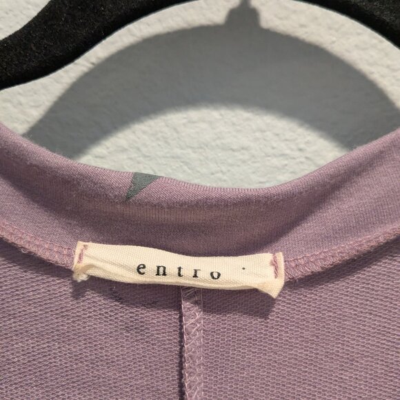 Entro Lavender Stars Babydoll Top - Oversized - Picture 6 of 12